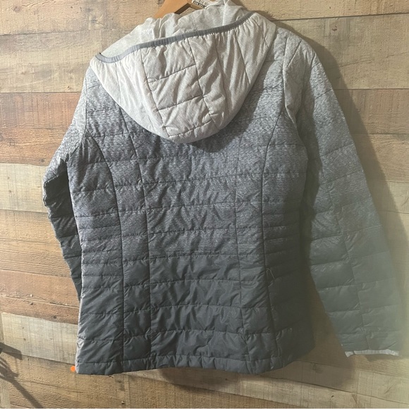 Columbia Voodoo Falls Down Jacket Gradient Gray Women’s Medium - Picture 14 of 14